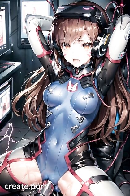 D'Va Rides Her Vibrator to a Mind-Blowing Orgasm with Juicy Cumshots