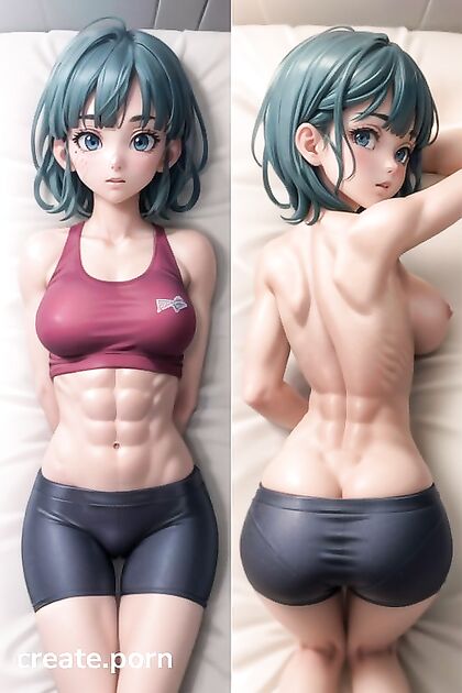 3D Hentai Porn - Laying Down with Freakin' Muscular Abs That’ll Blow Your Mind