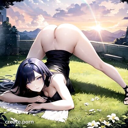 Ultra-Detailed Hentai Porn - Hyuuga Hinata in a Jack O’ Lantern Pose, Hot as Hell