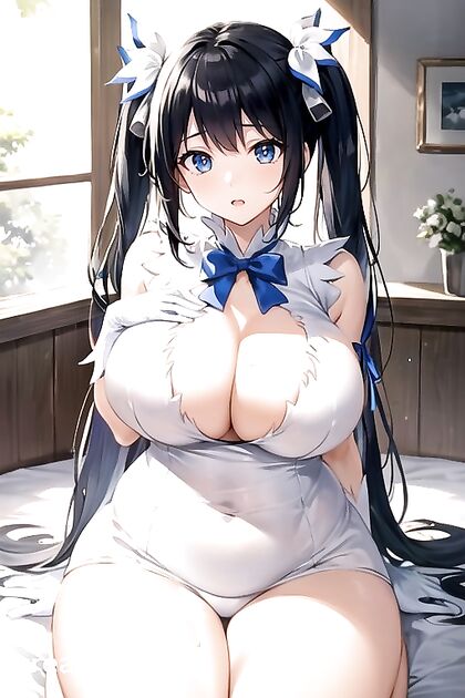 Hestia's Busty Bridal Bliss - Seductive Solitude in Silk
