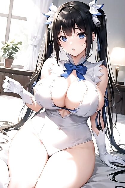 Hestia with Insane Tits in Wild Hentai Porn Action