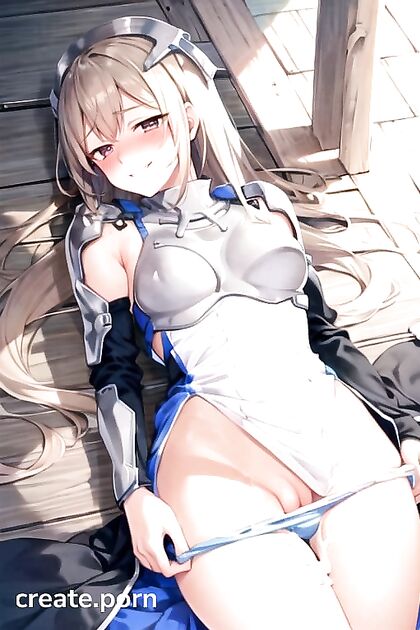 Blushing Aiz Wallenstein Gets Naughty - Panty Drop Leads to Sinful Creampie Bliss