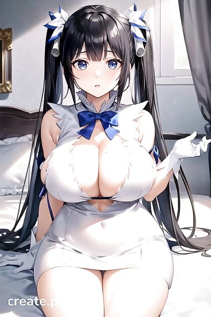 Hentai Babe in Wedding Dress with Juicy Massive Ass Rides Dick Hard