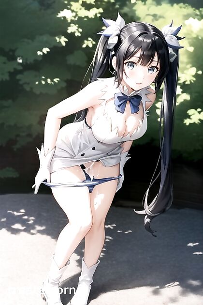 Hestia DanMachi Full-Body Orgy Creampie