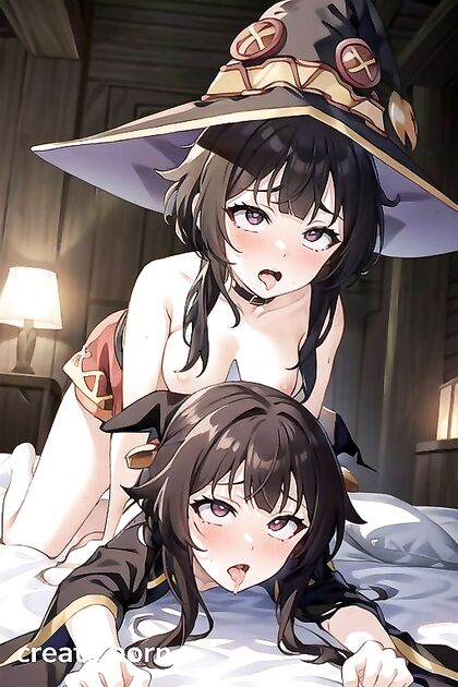 Thick Lines & Tail Wagging - Megumin’s Isekai Doggy Delights