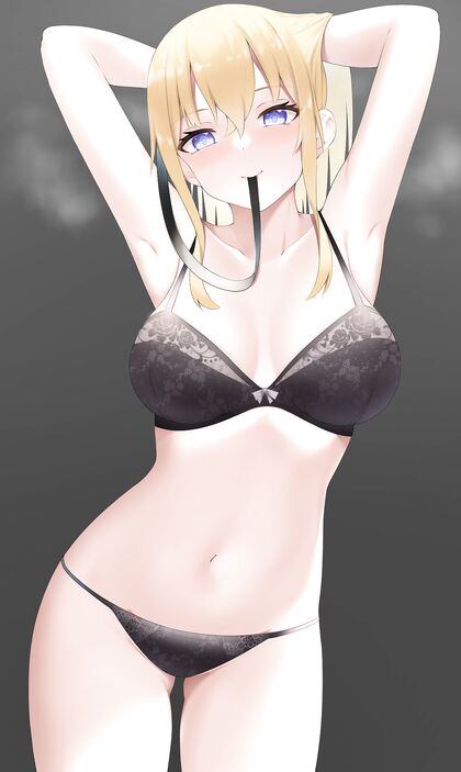 Horny AF Jean Ties Her Hair in XXX Pic - So Hot You Can Fry an Egg on It!