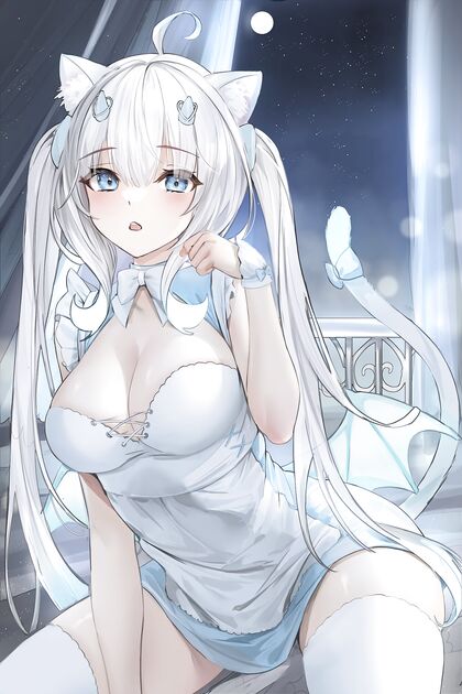 Horny Nymphomaniac Kitties Fucking Under Full Moonlight - HENTAI XXX PIC