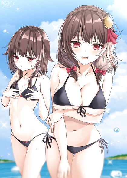 Holy Fap! Hentai XXX Pic of Goddess Blessin’ Summer Fun!