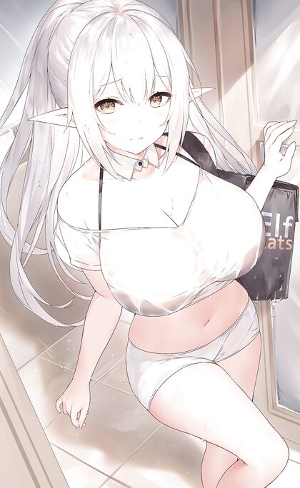 Holy Shit! Wetter than Titanic - Hentaified see through top for ultimate wetness!