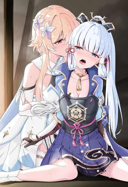 Holy Fuck! Luscious Lesbian Lovers Go Hentai XXX Wild in Steamy Pic!