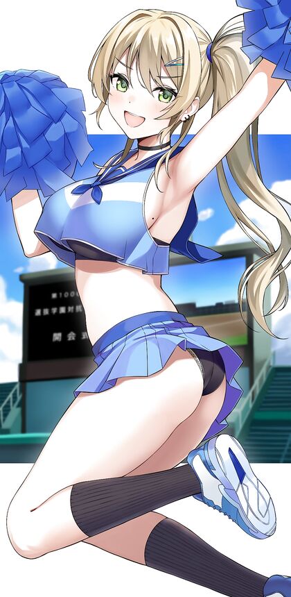 Horny Hottie Cheering Squad Gone XXX Wild!