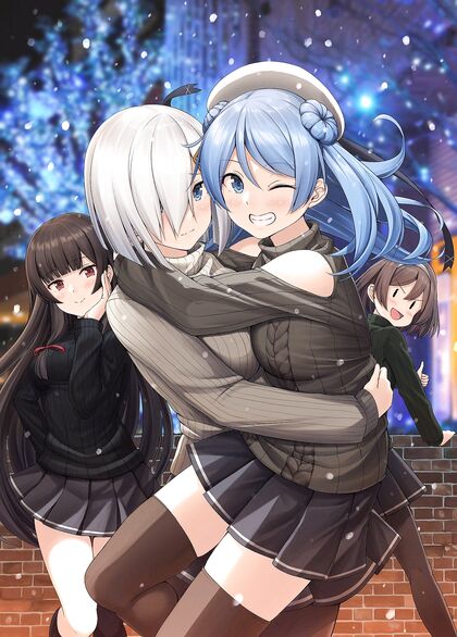 Holy Fucking Shit! Des Div Seventeen Getting Down & Dirty In The Snow - Hentai XXX Porn Pic!