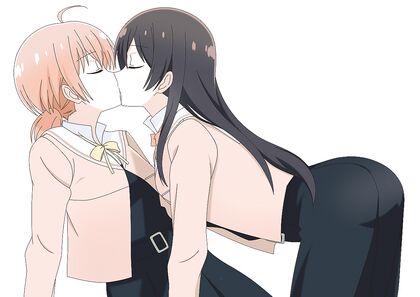 Hentaication of Yuuko & Tookie - XXX Lesbian Kiss Gone Wild