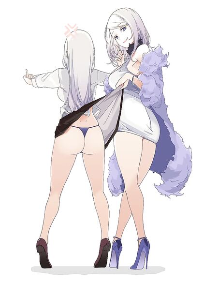 Horny Mama Showcases Her Daughter’S Juicy Ass – XXX HENTAI PIC!