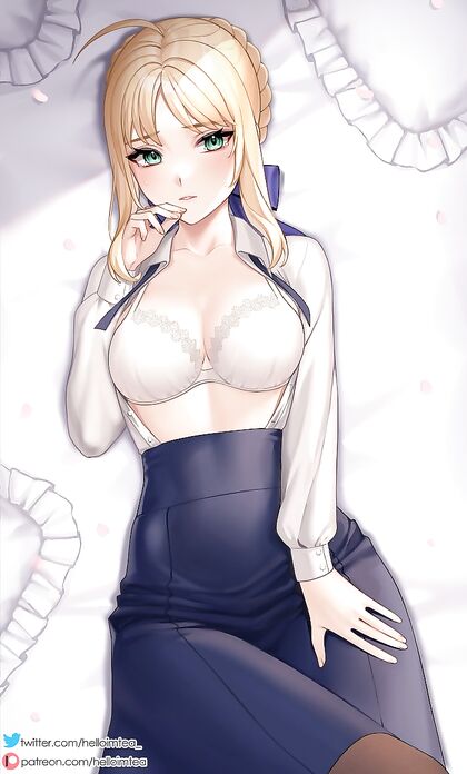 Saberslut - Hentaicat Drawing XXX Porn Pic
