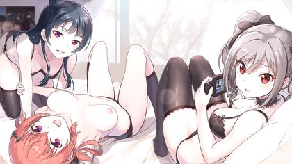 Horny Boy Joins Randy Sleep Over Party & Gets His Dick Sucked Dry by Hentaied Sluts