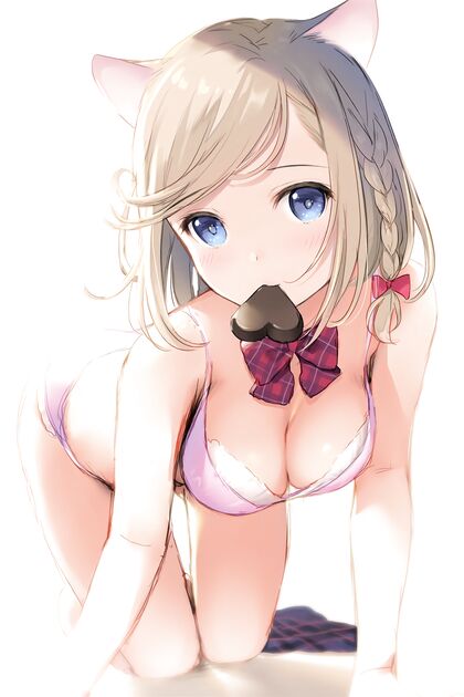 Hentaicookie Fetish - Choco Treat For Master Topping His Sub With Heart-Shapped XXX Cookies