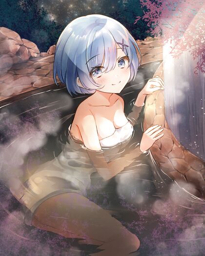 Horny as Fuck! Hottest XXX Pic of Hot Springs Erotica