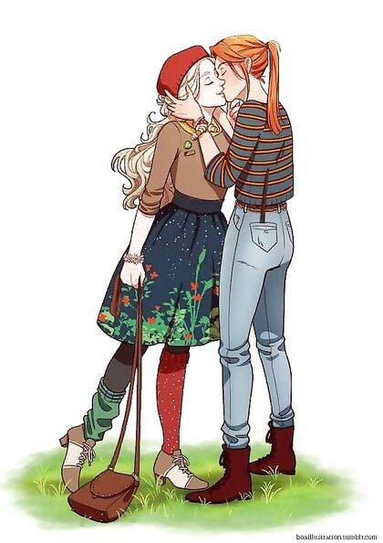 Horny AF Lunar Hottie Bangs Redheaded Witch for Epic Threesome Action!