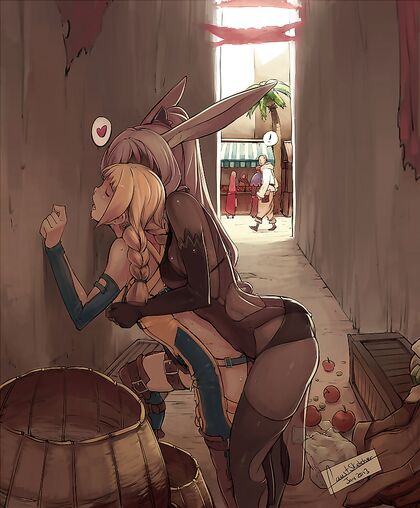 Hardcore Fuckfest in Ally Way – HENTAI XXX PIC