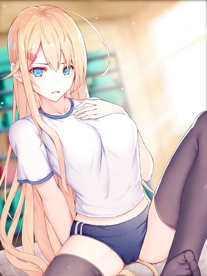 Hella Hot Blondie Babe Gets Freaky In Her School Uniform - XXX HENTAI PIC!