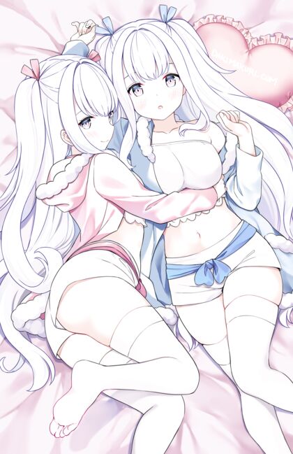 Hella Hot Sister Slut Fucking Each Other in Hentai XXX Porn Pic