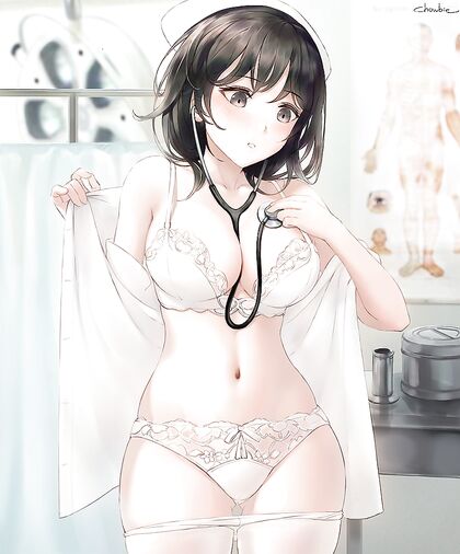 Horny Nursey in Skimpy Thong Gets Hardcore Hentaified!