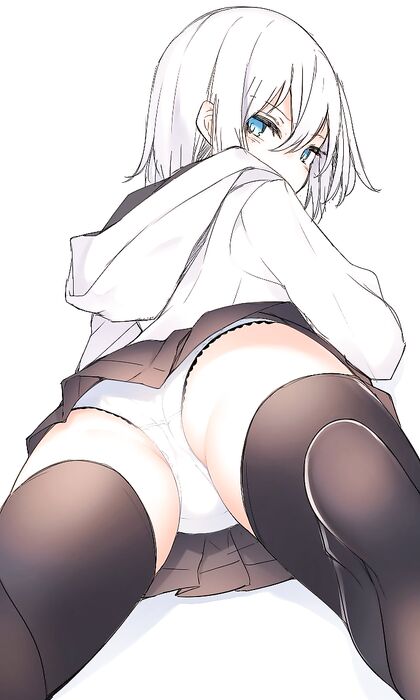 Holy Shitting Panties! Hentai XXX Pic of Steamy Jap Girl in Skimpy Underwear Will Make Your Dick Throb!