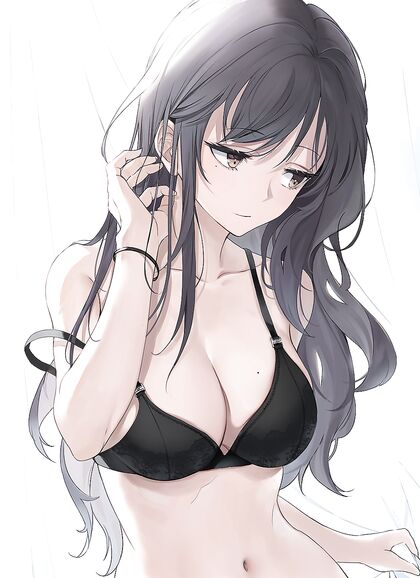 Hella Fuckin’ Hot Hentaified Black Laced Porn Pic
