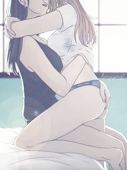 In Love With U? More Like In Lust! Hentai XXX Porn Pic of Hot Couple Going At It