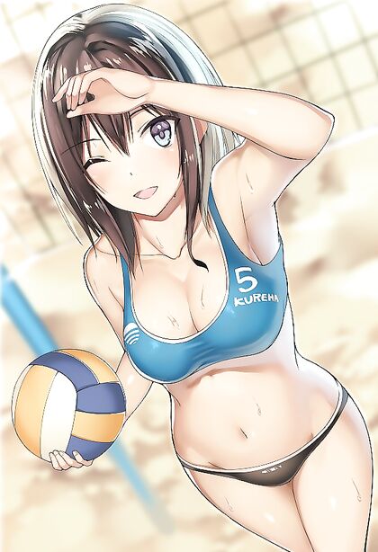 Scorchingly Hot Hotties Playin’ Nasty Ass Volleys on da Sand! (NSFW)