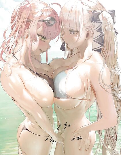 Hella Yurty! Hentaified Lesbian Action That Will Make Your Dick Throb Like Crazy!