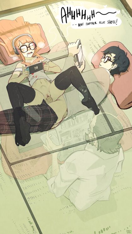 Damned Blue Shells! Hentaified XXX Porn Pic of Those Damn Thingies