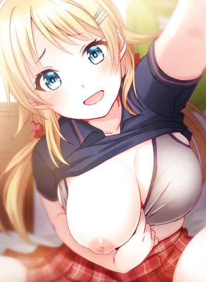 Holy shittin’ titty-fuckin'-mazing! Hentaified XXX pic of beautimous bouncin'