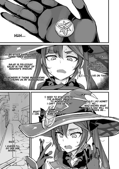 Astrologic from Genshin Impact Seduces in  Adult Images