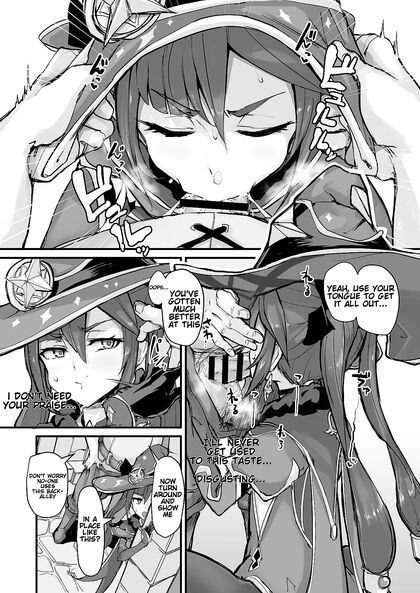 Astrologic from Genshin Impact Seduces in  Adult Images