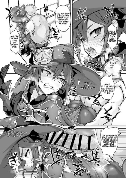 Astrologic from Genshin Impact Seduces in  Adult Images