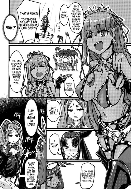 Assassin M from Fate Grand Order Teases in Seductive Gameplay