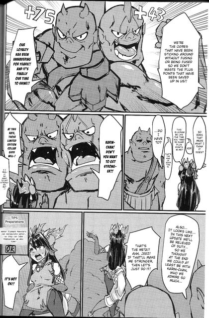 Oral and Anal Pleasure Overflowing in Puzzle and Dragons Hentai Adventure