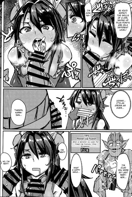 Oral and Anal Pleasure Overflowing in Puzzle and Dragons Hentai Adventure