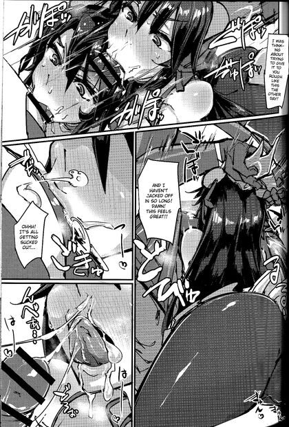 Oral and Anal Pleasure Overflowing in Puzzle and Dragons Hentai Adventure