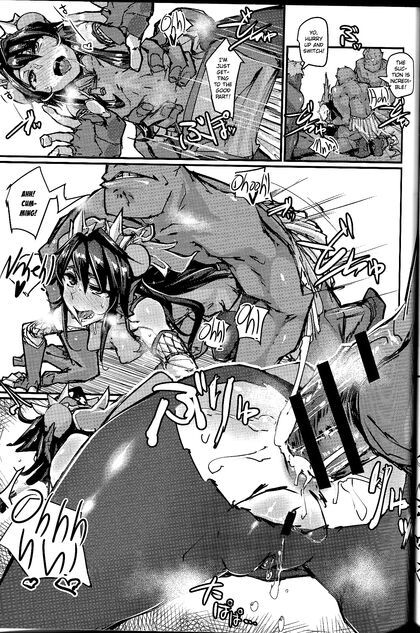 Oral and Anal Pleasure Overflowing in Puzzle and Dragons Hentai Adventure