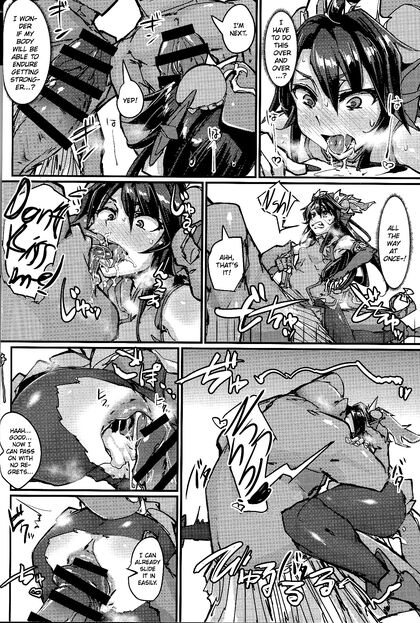 Oral and Anal Pleasure Overflowing in Puzzle and Dragons Hentai Adventure