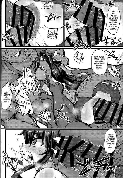 Oral and Anal Pleasure Overflowing in Puzzle and Dragons Hentai Adventure