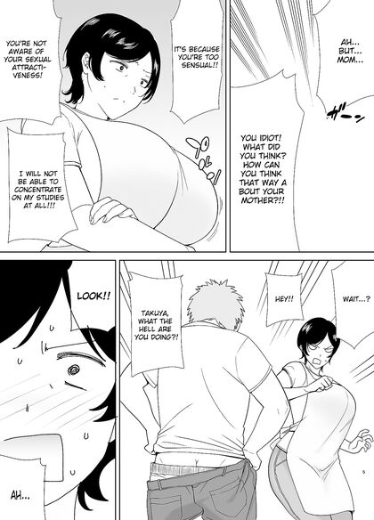 Horny Hentai Mom and Lusty Son Engage in Steamy Forbidden Sex - 58 Pics