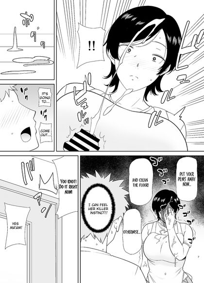 Horny Hentai Mom and Lusty Son Engage in Steamy Forbidden Sex - 58 Pics
