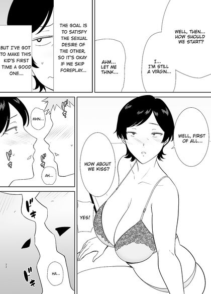Horny Hentai Mom and Lusty Son Engage in Steamy Forbidden Sex - 58 Pics