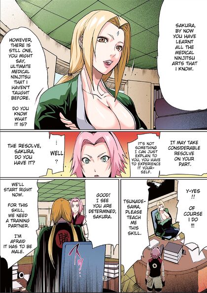 Sakura Uses Her Ultimate Healing Technique for Steamy Naruto Sex Images