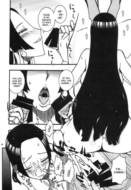Boa Hancock Double Penetrated by Luffy Imposters in Sensual Hentai Manga
