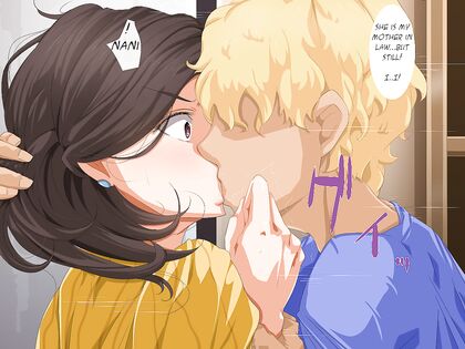 Horny Stepmom With Big Tits Eager to Ride Her Stepson's Thick Cock - Manga Hentai